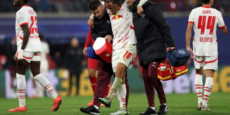 Leipzig, Xavi Simons tile: operacija gležnja i duga pauza