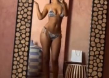 Maya Jama ubrzava puls u oskudnom sivom bikiniju dok dijeli blistavi video dok uživa u sunčanom odmoru s Lucienom Laviscountom