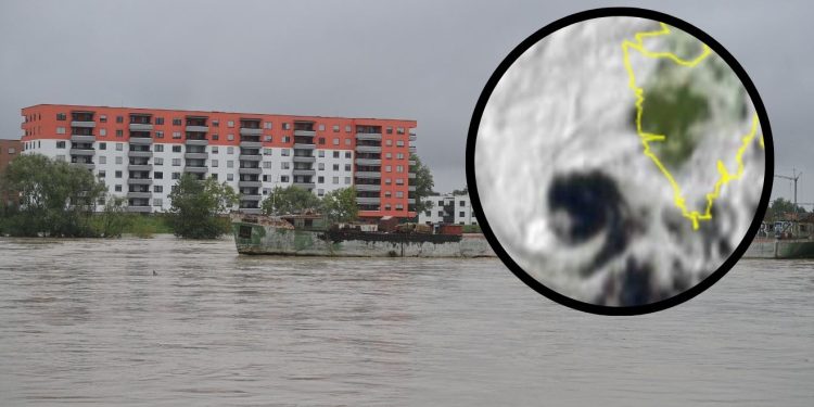 Meteorolozi pokazali oko ciklone, Hrvati u strahu: ‘Podsjeća na Dan poslije sutra’