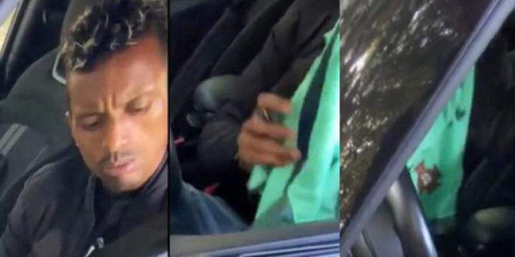 Nani, što radiš? Skinuo majicu s navijača koji je tražio autogram!