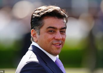 Nogometna super-agentica Kia Joorabchian gleda u slavu Epsom Derbyja nakon rekordne kupovine od 4,5 milijuna funti