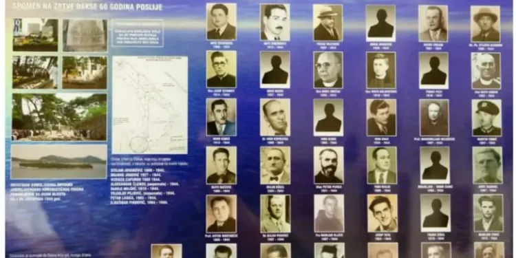 Partizanski pokolj hrvatskog puka na otoku Daksi 1944.