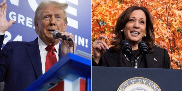 Početna dionica: Harris, Trump održavaju dvoboje, okupljanja u ključnom stanju bojnog polja