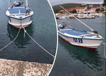 Ribaru s Raba odvezali batanu pa je jugo odnijelo, ali su je drugi pronašli i privezali da se ne razbije