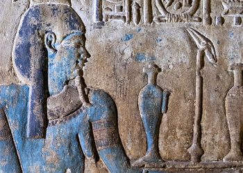 Rijetka egipatska umjetnička djela otkrivena na zidovima drevnog hrama posvećenog bogu Horusu