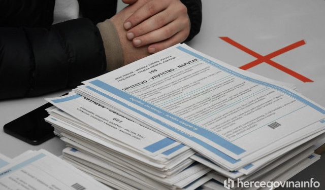 SIP Izborni materijal neće dobiti Jablanica, Konjic, Mostar, Prozor-Rama…