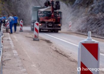 STANJE NA CESTAMA Put koji vodi od Jablanice prema Blidinju i dalje obustavljen