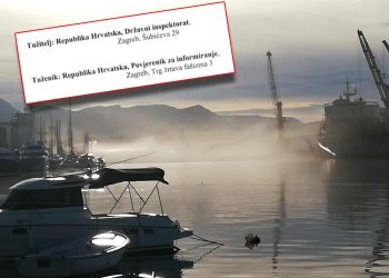 SULUDI APSURD Država tuži državu, kako bi spriječili da građani saznaju tko truje more, zrak i tlo u splitskoj sjevernoj luci!