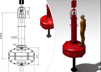 Splitska tvrtka na Trgetu prvi put postavila novi model plutače Plovput