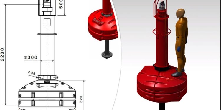 Splitska tvrtka na Trgetu prvi put postavila novi model plutače Plovput