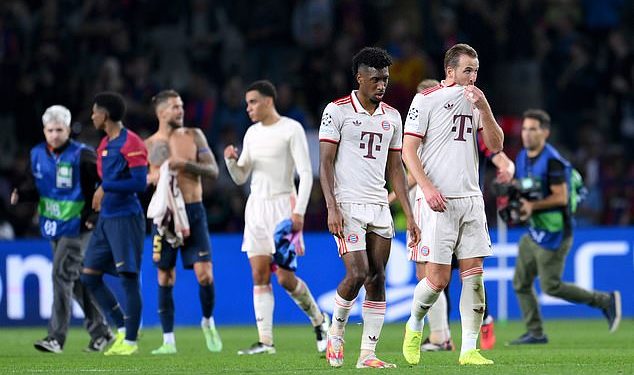 Tri zvijezde Bayern Münchena Njemačke novine Bild ocijenile su NAJGORE moguće ocjene nakon teškog poraza od Barcelone… ali što je dobio Harry Kane?