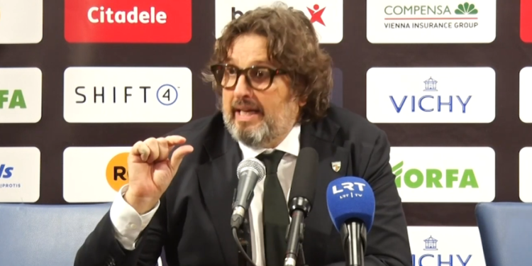 Trinchieri, vrlo oštar razgovor s novinarom na konferenciji za novinare