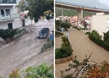 Ulica u Podgori koja je nastradala u jučerašnjoj poplavi, u Austro-Ugarskoj je bila bujični potok!