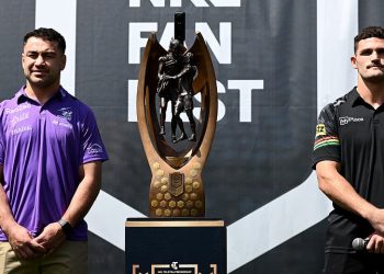 Veliko finale NRL-a UŽIVO: Sva najnovija ažuriranja i rezultati dok Penrith igra protiv Melbournea na stadionu Accor