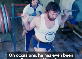 Was Geoff Capes’ 12,000 calorie a day diet linked to his death? How the 27-stone strongman’s devoted wife spent 12-hours a day keeping him fed with a never-ending supply of food and seven pints of milk
