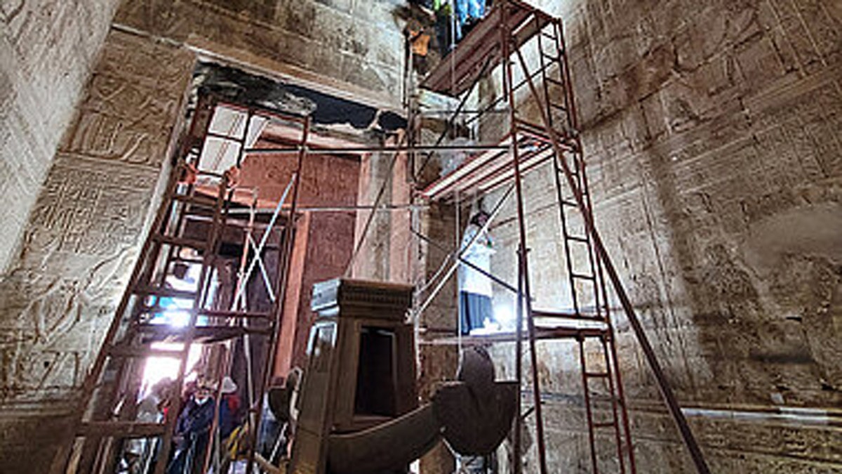 Restauracija se radi u egipatskom hramu