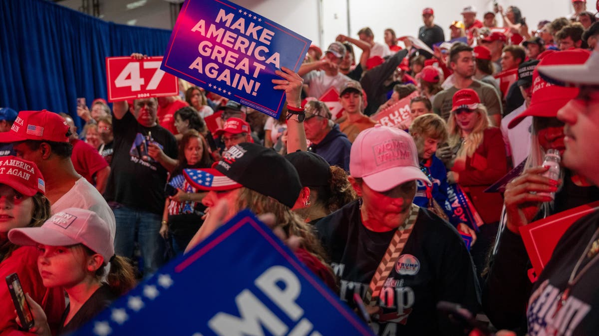 Publika u gradskoj vijećnici Trump Pennsylvania