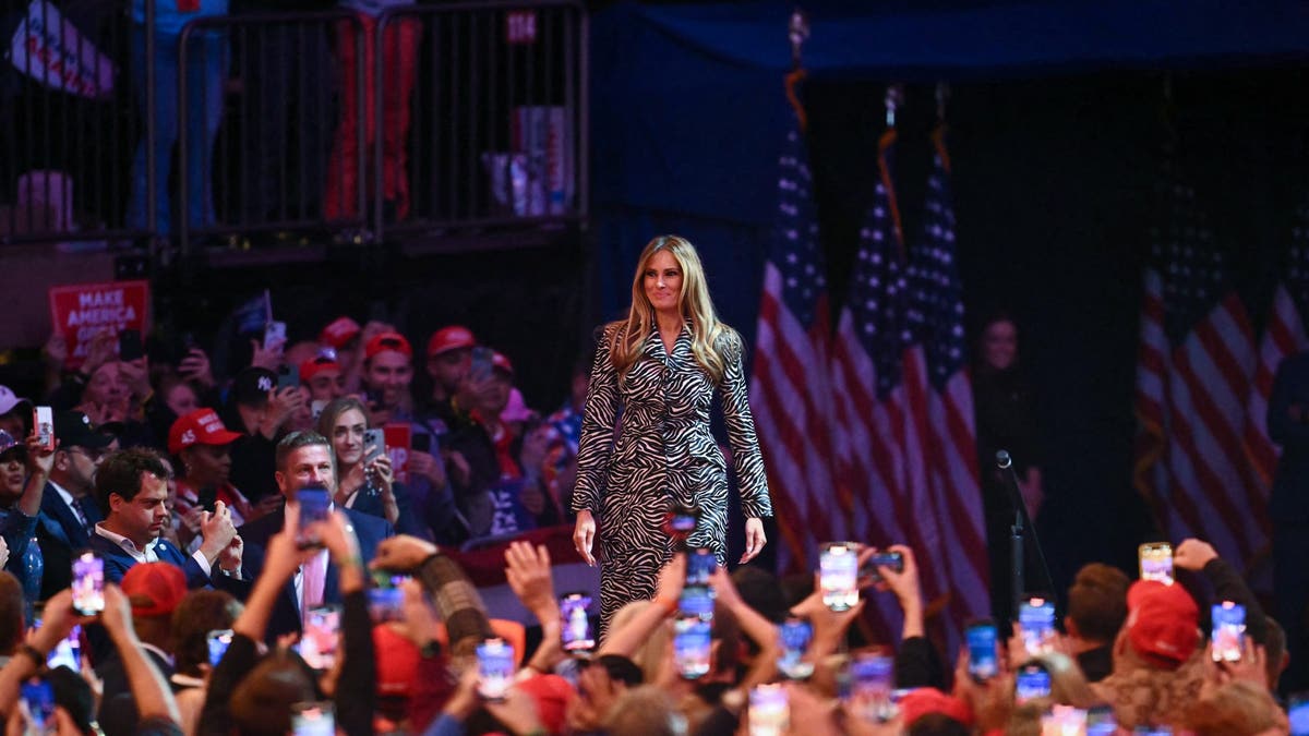 Melania Trump na MSG skupu