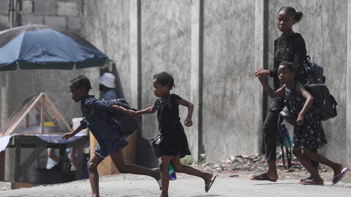 Haitijska djeca Port-au-Prince