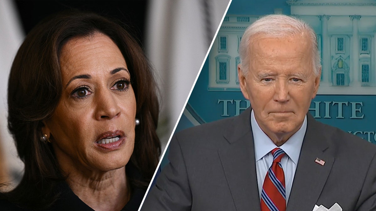 Kamala Harris, lijevo, Joe Biden, desno