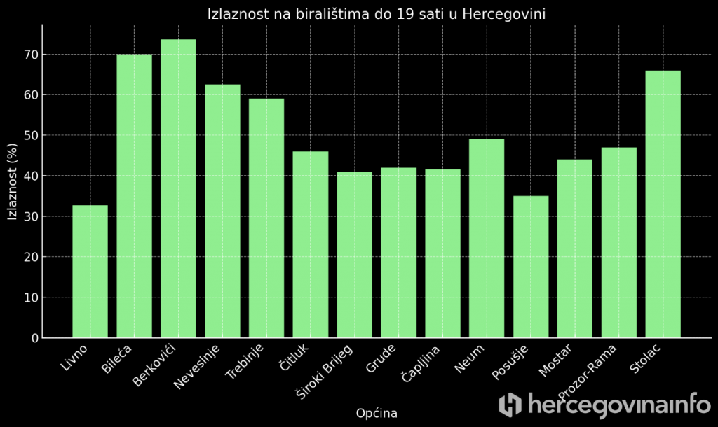 Izbori 2024 izlaznost do 19 sati