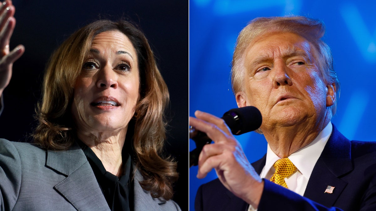 Potpredsjednica Kamala Harris i bivši predsjednik Donald Trump