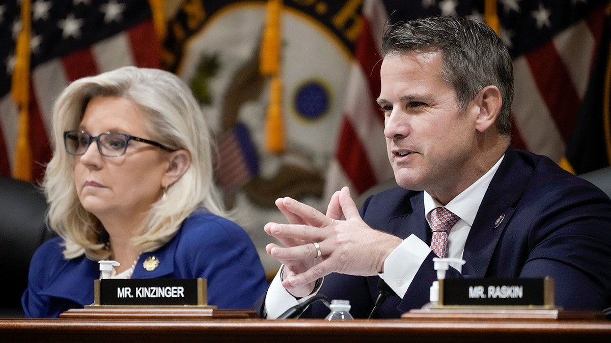 Zatim-Reps. Liz Cheney i Adam Kinzinger 2022