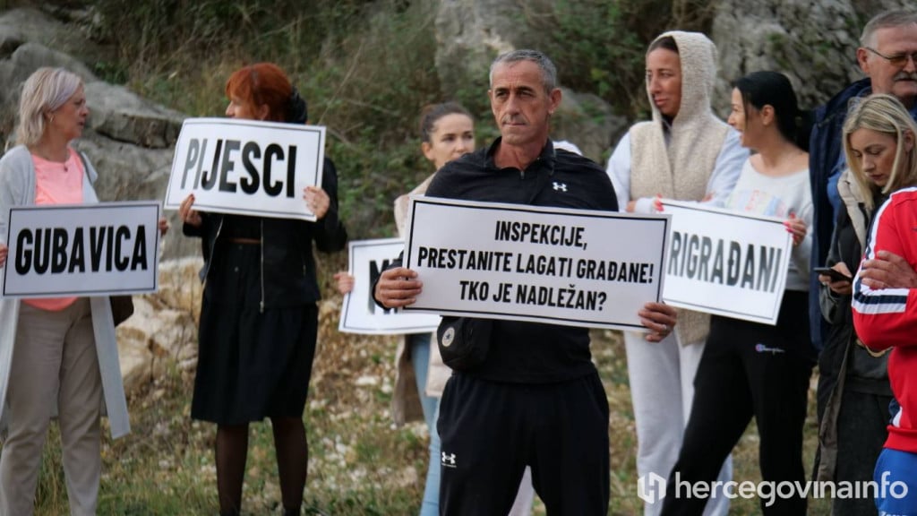 prosvjed protiv solara Miljkovići
