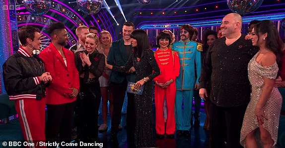 BBC One / Strictly Come DancingAmy Dowden returns to Strictly after hospital dash