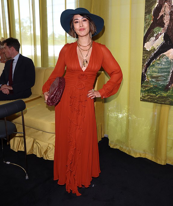 2024 MELBOURNE CUPCelebrities attend the Lexus Melbourne Cup Day at Flemington5 November 2024Â©MEDIA-MODE.COM