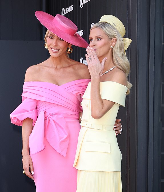 2024 MELBOURNE CUPCelebrities attend the Lexus Melbourne Cup Day at Flemington5 November 2024Â©MEDIA-MODE.COM