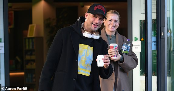 Alijaz Skorjanec and Tasha Ghouri arrives in Blackpool for Strictly Come Dancing