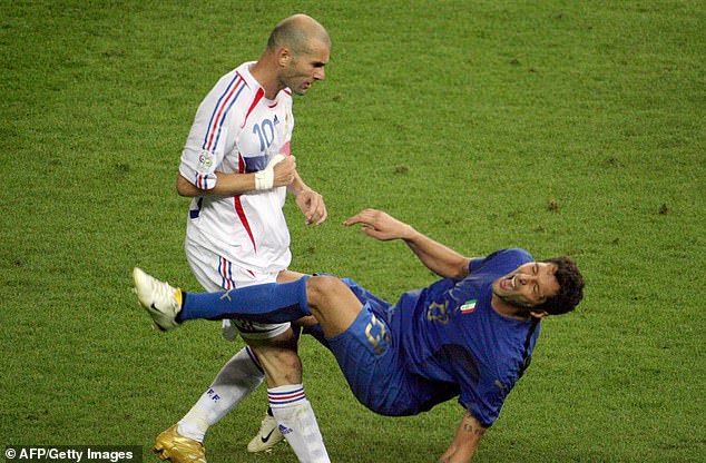 Zinedine Zidane neslavno je glavom udario Marca Materazzija tijekom finala Svjetskog prvenstva 2006.
