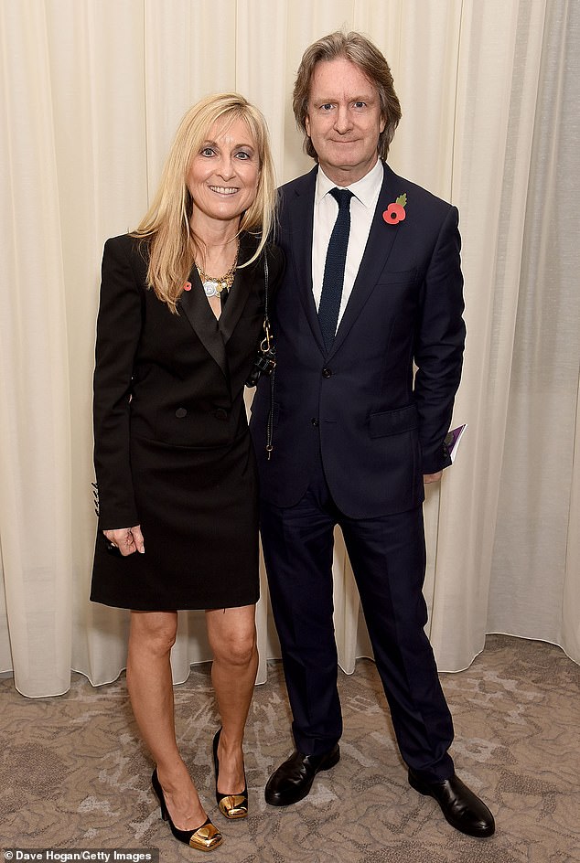 On Wednesday, it was revealed Martin Frizell, 65, had quit after 10 years in charge to be 'around much more' for wife Fiona Phillips, 63, as she battles Alzheimer's disease (pictured in 2016)
