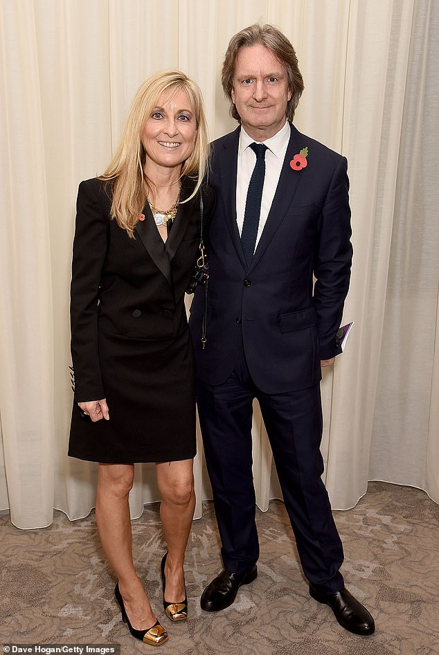 On Wednesday, it was revealed Martin Frizell, 65, had quit after 10 years in charge to be 'around much more' for wife Fiona Phillips, 63, as she battles Alzheimer's disease (pictured in 2016)