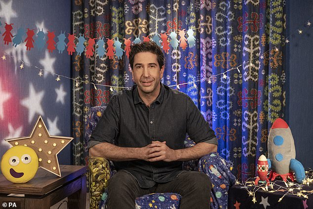 At the time when David Schwimmer appeared on Bedtime Stories back in 2020, he was in the midst of promoting his upcoming Sky comedy Intelligence