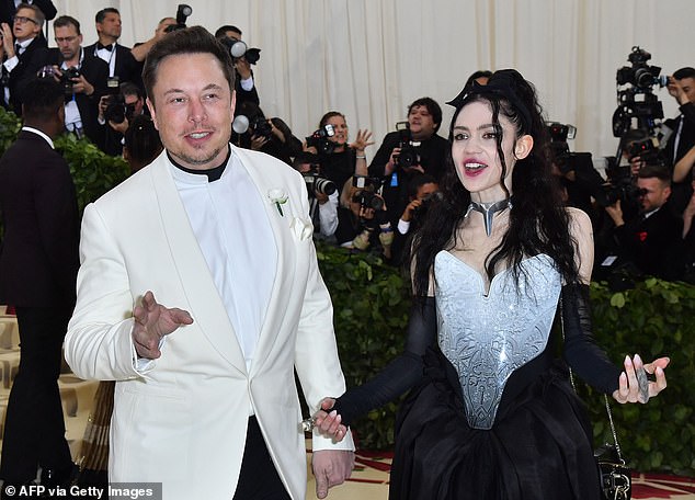 Grimes i Musk prisustvovali su Met Gali 2018. u New Yorku tijekom svoje trogodišnje romanse