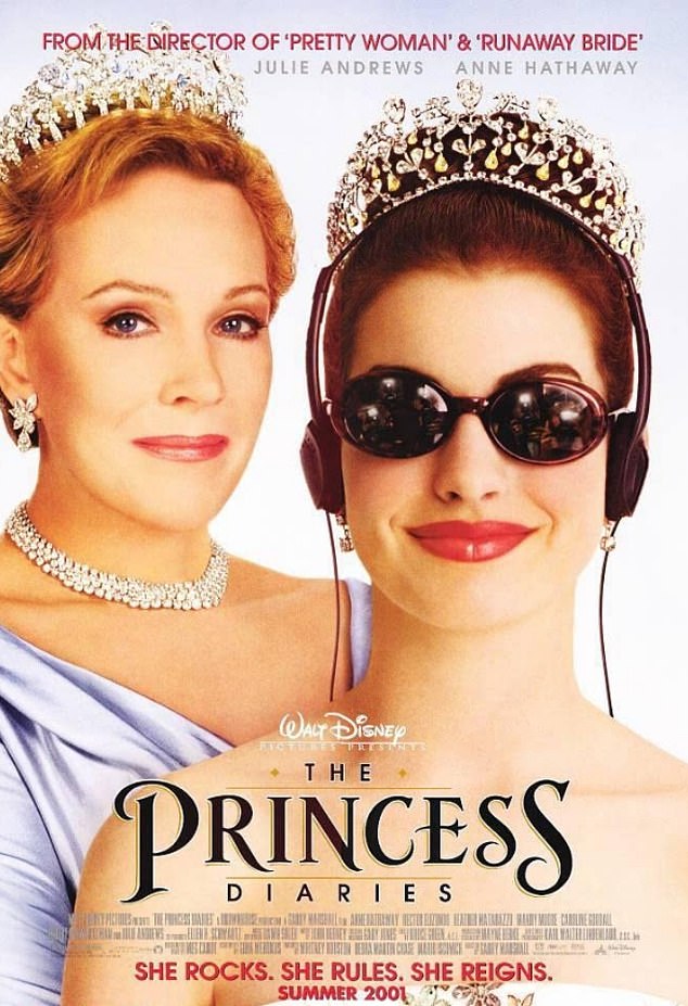 Što se tiče njezine karijere, sljedeći put bi se trebala vratiti za treći dio franšize Disneyjevih Dnevnika princeze (Anne na slici 2001. s Julie Andrews)