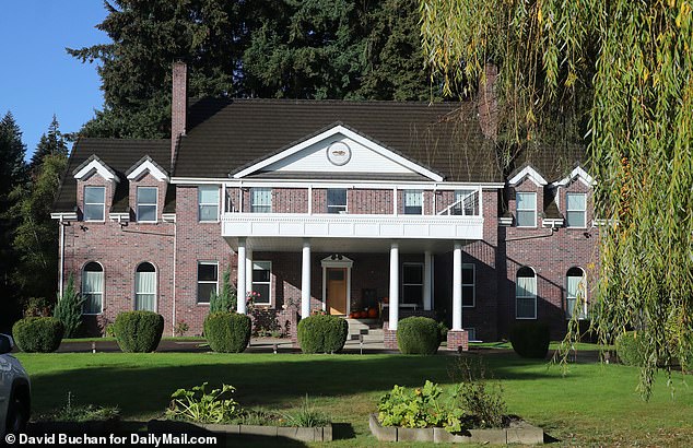 The former home of the Galeottis and the headquarters for Wild Branch Ministries - known as 'The Big House'. Lenz claimed it was filthy from pets and 'rambunctious preteens'