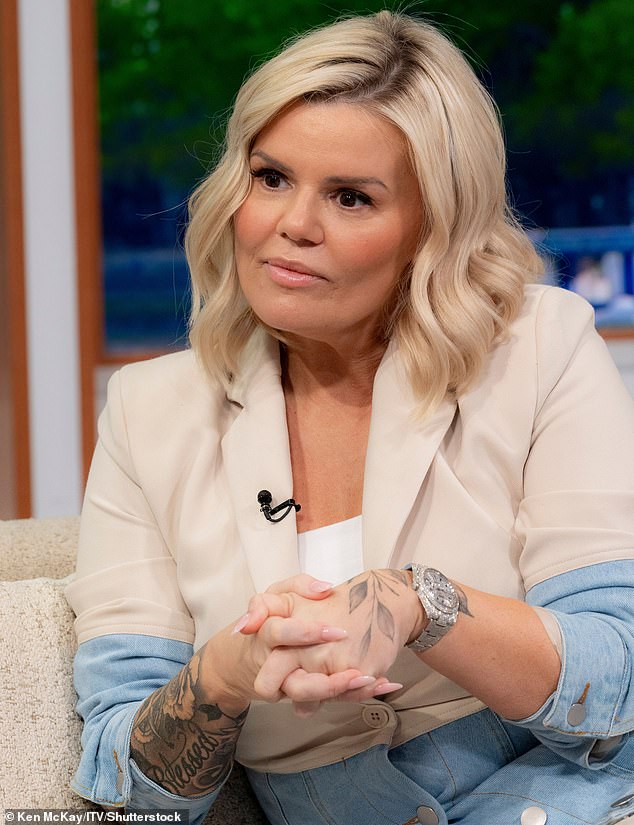 Kerry Katona, 44, has denied she has has split from fiancé Ryan Mahoney, 35, just 24-hours after claiming she was single, insisting now it was all a joke
