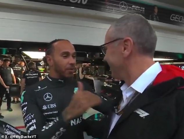 Lewis Hamilton prekinuo je izvršnog direktora F1 Stefana Domenicalija kako bi doveo u pitanje poziv da se povuče quali