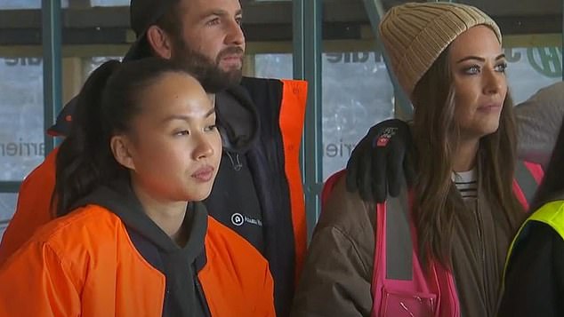 Kružile su glasine o prijateljstvu Kylie i Brada s Mimi i Kristianom, na slici lijevo, potaknute nedavnim noćnim izlaskom u kojem se činilo da se Kylie posvađala s Bradom uz piće