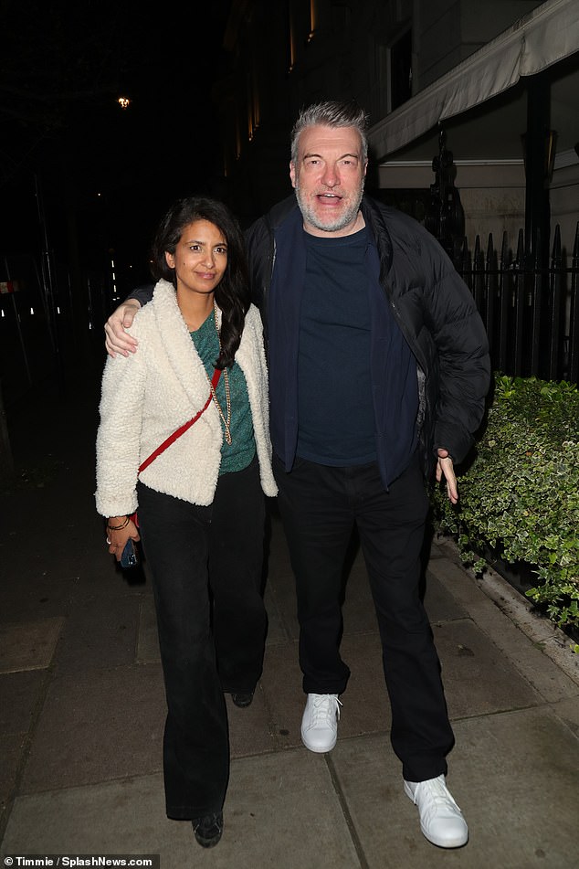 Konnie Huq i njezin suprug Charlie Brooker bili su na zabavi