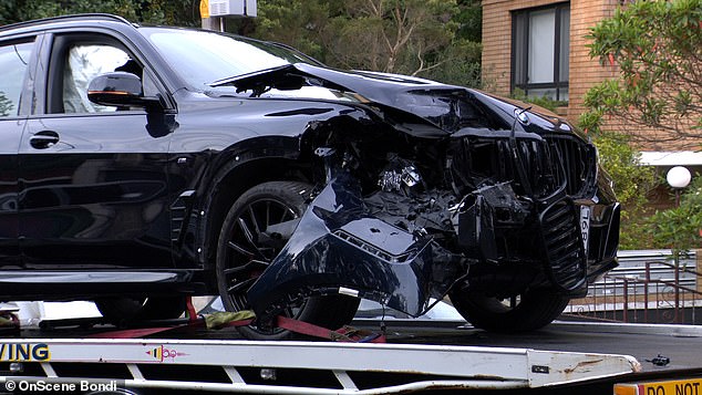 Ritchiejev luksuzni BMW pretrpio je znatnu štetu na vozačevoj strani