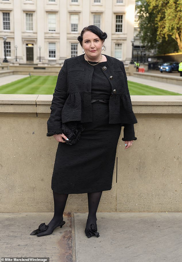 Lena Dunham told an audience that she would '100 percent move to Canada' should Trump win but she never left; pictured in London in September