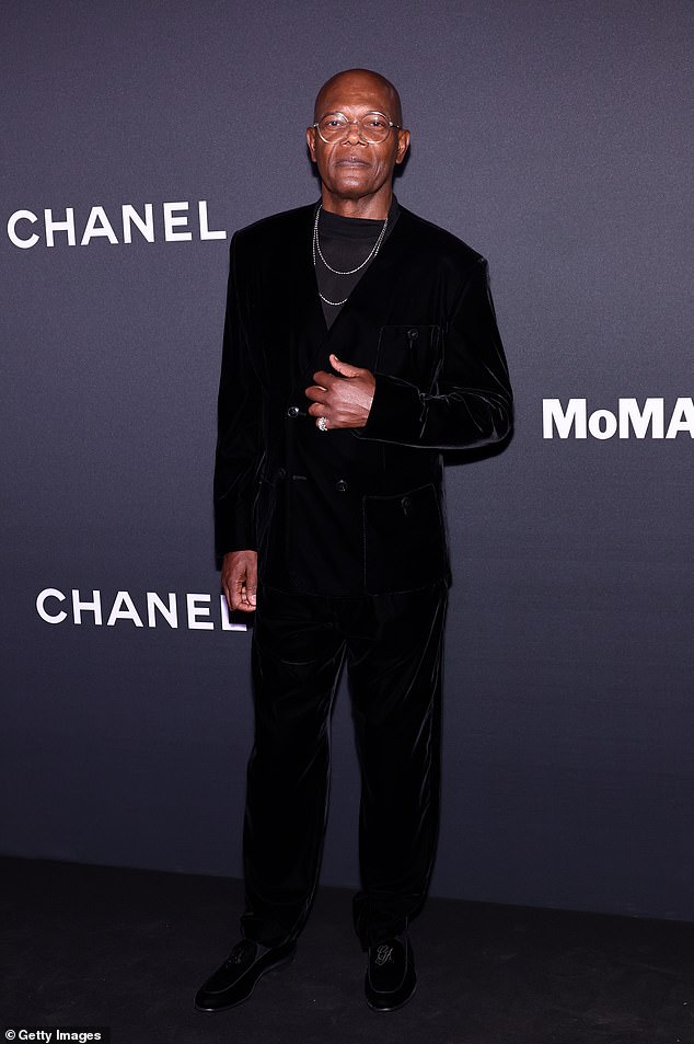 Samuel L. Jackson had previously joked he would relocate to South Africa in December of 2015, but walked back the remarks. Pictured last month in NYC