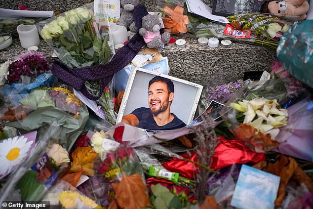 Fans have been paying their respects to the popstar at the hotel since his tragic death