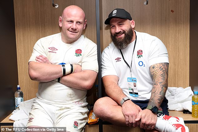 He then told his good friend Dan Cole (left), with the pair having played together for England for over a decade