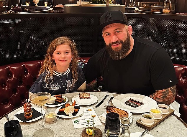 Marler revealed his daughter Maggie (left) was in tears trying to convince him to retire