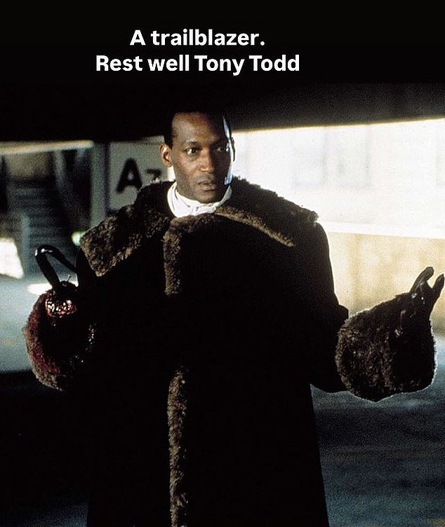 U objavi koju je u petak podijelio na svom Instagram Storyju, The Weeknd je glumca Final Destinationa nazvao 'pionatorom' prije nego što je dodao: 'Odmori se, Tony Todd.'